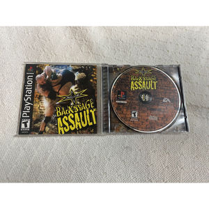 WCW Backstage Assault Sony PlayStation 1 PS1 Video Game Complete